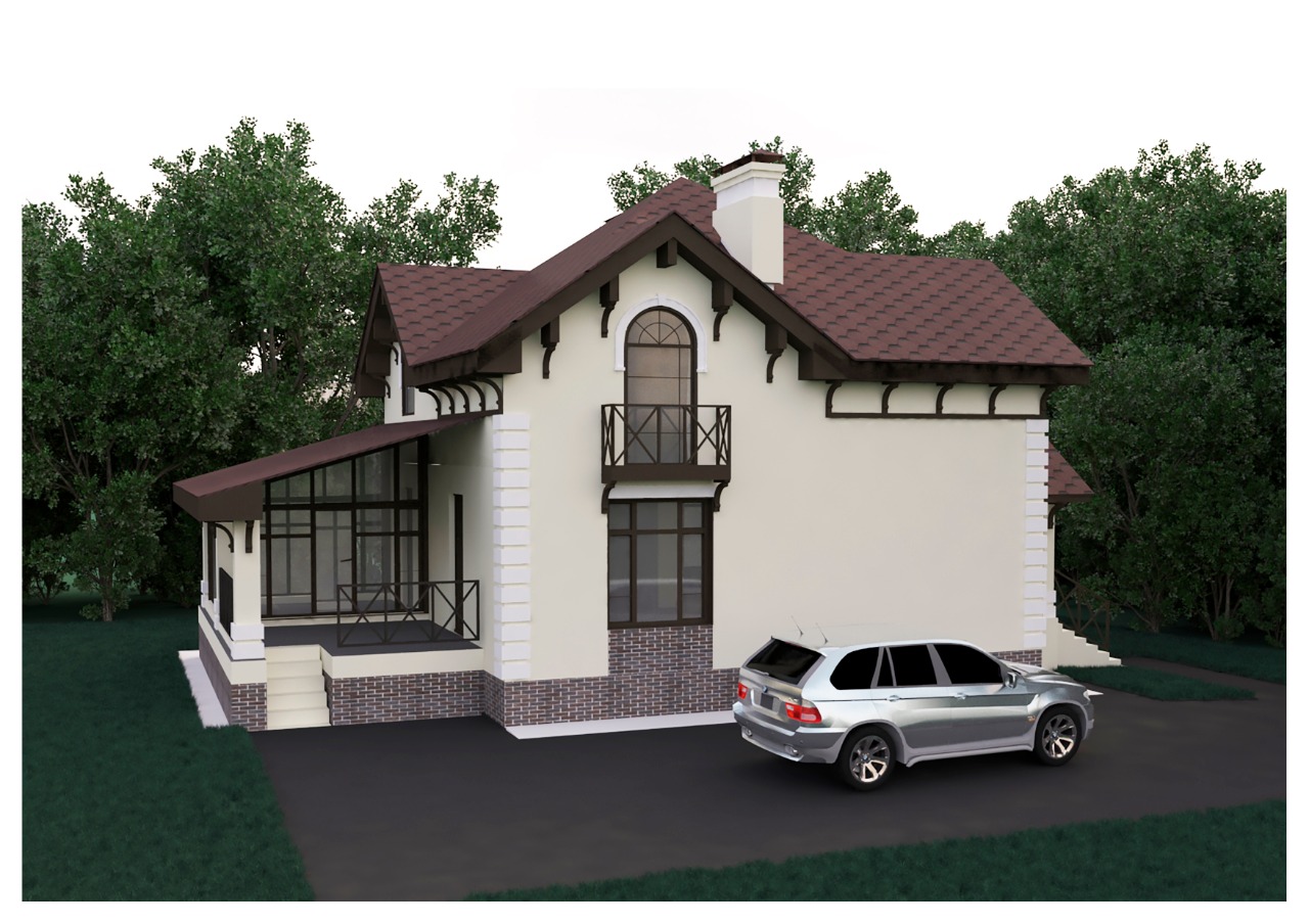 Индивидуальный жилой дом 1 Индивидуальный жилой дом 1